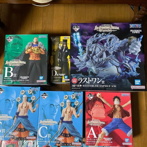 ワンピース 一番くじ フィギュアまとめ ラストワン A賞 B賞 C賞 D賞 +おまけ