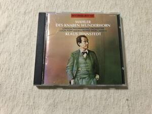 CD　　KLAUS TENNSTEDT　クラウス・テンシュテット　　『MAHLER / DES KNABEN WUNDERHORN』　　TOCE-7092
