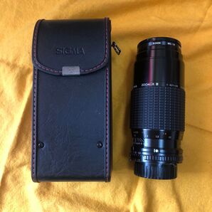 SIGMA ZOOM-kIII 1:3.5-4.5 75-210m シグマ ズーム-k III カメラレンズ ケース付き