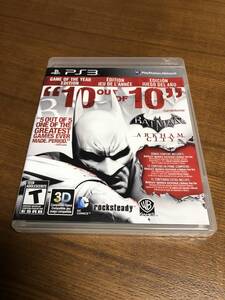送料無料 PS3 プレイステーション3★バットマン アーカムシティ 海外版 ゲームオブザイヤーエディション★used☆BATMAN ARKHAM GOTY☆