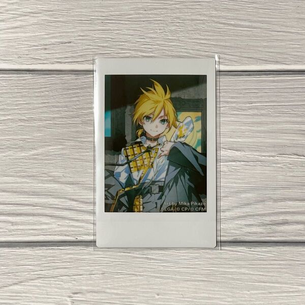 プロジェクトセカイ プロセカ ZOZOTOWNコラボ VIRTUAL SINGER バチャシン 鏡音レン チェキ