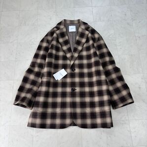 Spick & Span★新品★サイドベンツオーバーチェックジャケット