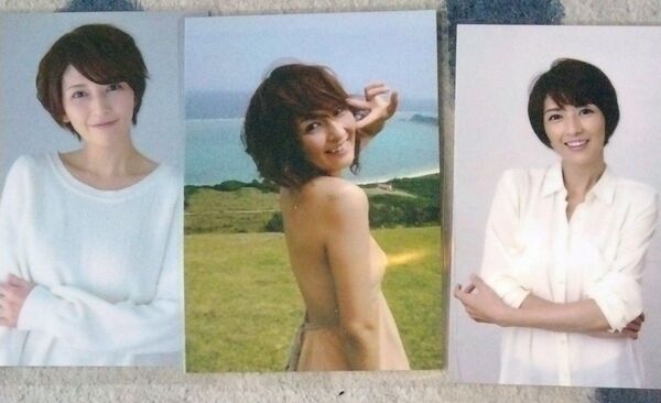 吉井怜 L版写真3枚