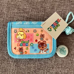 任天堂 どうぶつの森 ウォレット ブルー
