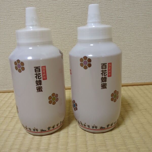 新品】国産純粋はちみつ 非加熱 1kg × 2本 百花 生ハチミツ