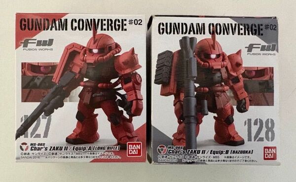 ガンダム コンバージ シャア専用ザクII(A装備&B装備) ジ・オリジンVer. GUNDAM CONVERGE