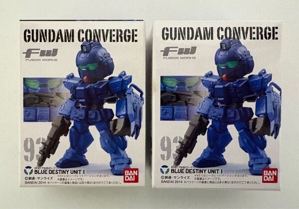 ガンダム コンバージ ブルーデスティニー1号機(ノーマル、シークレット)
