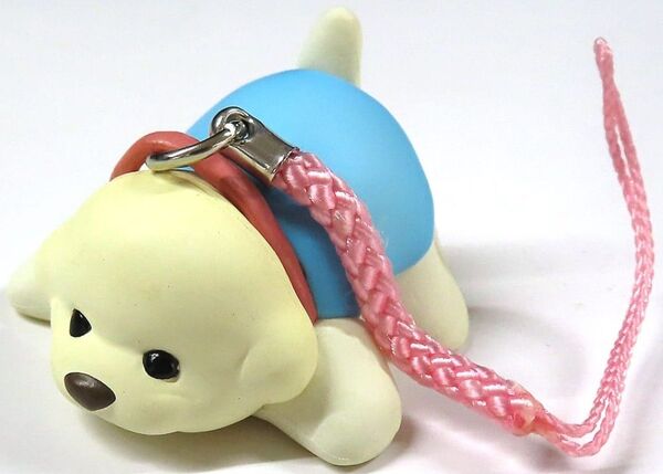 散歩から帰りたくないトイプードル(ホワイト)といぷーさんぽ 新品未使用