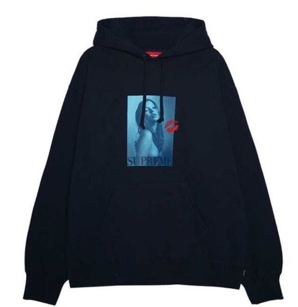 Supreme Kate Moss Hooded Sweatshirt "Navy"