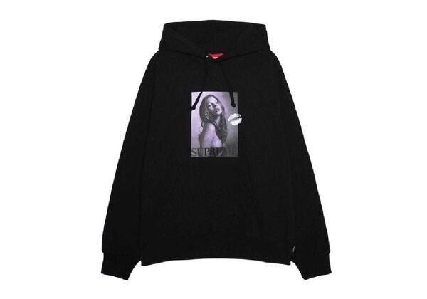 Supreme Kate Moss Hooded Sweatshirt "Black"