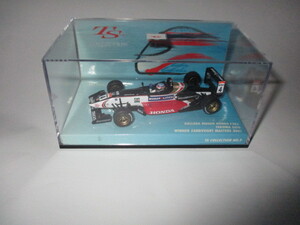 即決 PMA TSコレクション箱 1/43 ダラーラ F301 無限 ホンダ 2001年F3マルボロ・マスターズ優勝 ♯4 佐藤琢磨 ガッツポーズ マルボロ仕様