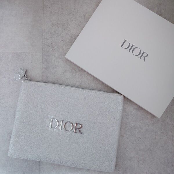 未使用★Dior(ディオール)ノベルティ ラメポーチ