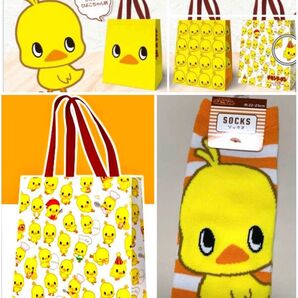 チキンラーメン ひよこちゃん エコバッグ ひよこちゃんオリジナルエコバッグ ひよこちゃんソックス ひよこ