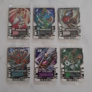 ライドケミートレカ 6枚セット 痩せたオドリッパ他 ウエハース