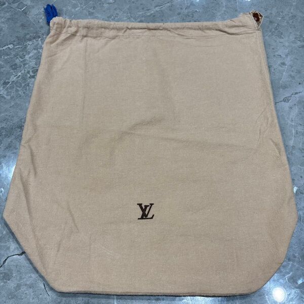 正規品 LV LOUIS VUITTON ルイヴィトン バッグ保存袋 布袋 マチあり 49cm x 43cm