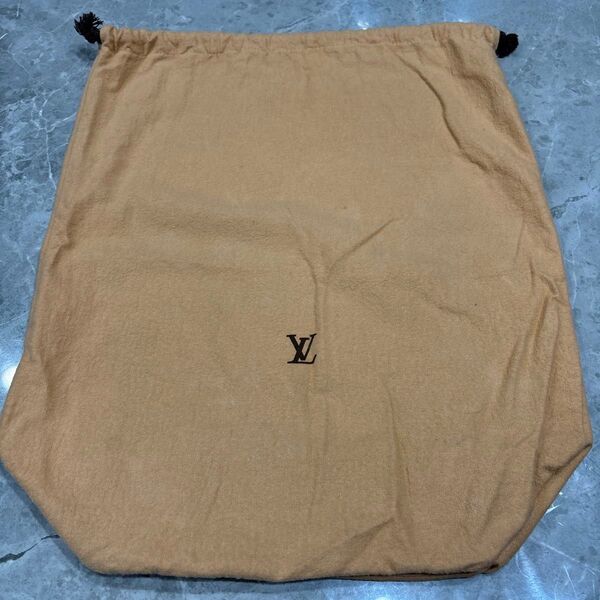正規品 LV LOUIS VUITTON ルイヴィトン バッグ保存袋 布袋 マチあり 49cm x 42cm