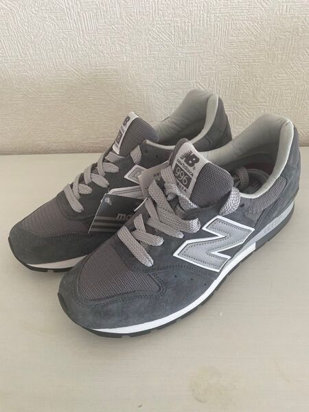 ニューバランス M996CGY 25.5 cm 新品 箱なし バッジ付