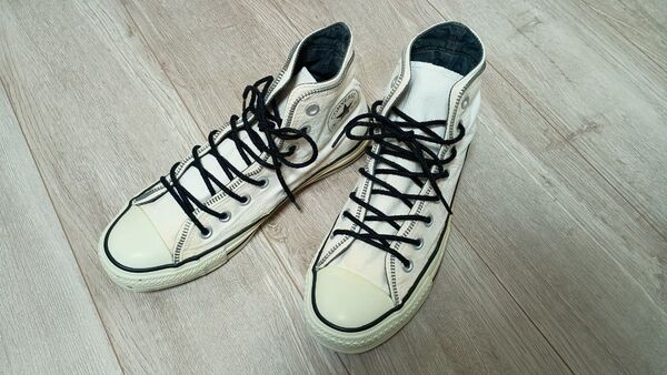 ※値下げ※【希少】CONVERSE ALL STAR ラインジップ HI ホワイト