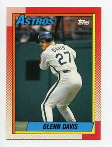 [MLB カード] Glenn Davis 1990 Topps 50 来日外国人 グレン・デービス 阪神タイガース