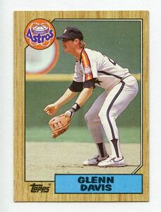 [MLB カード] Glenn Davis 1987 Topps 560 来日外国人 グレン・デービス 阪神タイガース