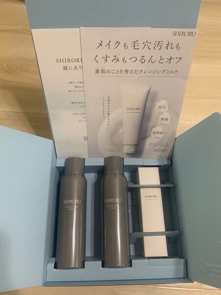 shiroru クリスタルホイップブラック 洗顔 SHIRORU