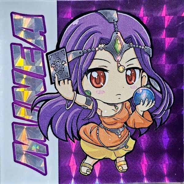 くるみ屋ぎゃらりー ドラゴンクエスト ミネア さん家祭り ステッカー 自作シール