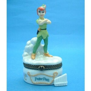  Disney Peter Pan mid waist hinge BOX mid waist company USA production end goods ceramics made 