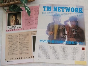 レア? ◆39年前◇レトロ◆ TM NETWORK/TMN/小室哲哉/globe/木根尚登/SPEEDWAY/宇都宮隆/BOYO-BOZO/U_WAV*ステキな切り抜き♪