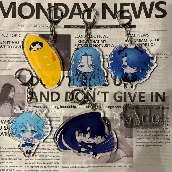 【新品・未使用】 Ado アクリルキーホルダー アクキー ガチャ マーズ 心臓