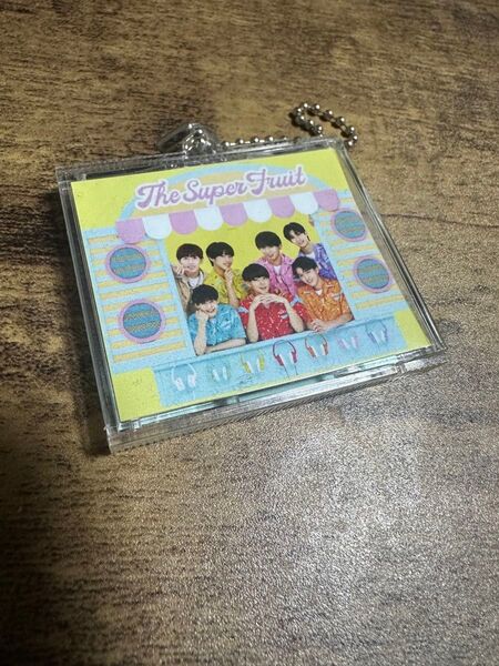 The super fruit CDジャケット風チャーム