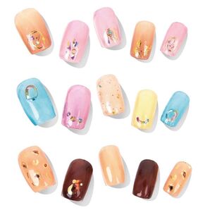 3種類のDRAWINGスタイルのジェルネイルステッカーセルフネイルおうちネイル