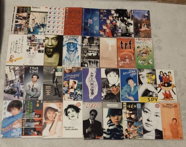 90’s 懐かしい曲シングルCD34枚まとめ売り