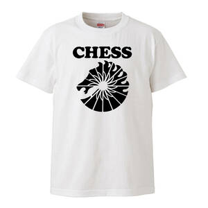 【Lサイズ 白Tシャツ】CHESS RECORD チェス　BLUES ブルース マディーウォーターズ　ハウリンウルフ エタジェイムス SOUL CD LP レコード