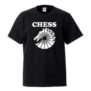 【Lサイズ 黒Tシャツ】CHESS RECORD チェス　BLUES ブルース マディーウォーターズ　ハウリンウルフ エタジェイムス SOUL CD LP レコード