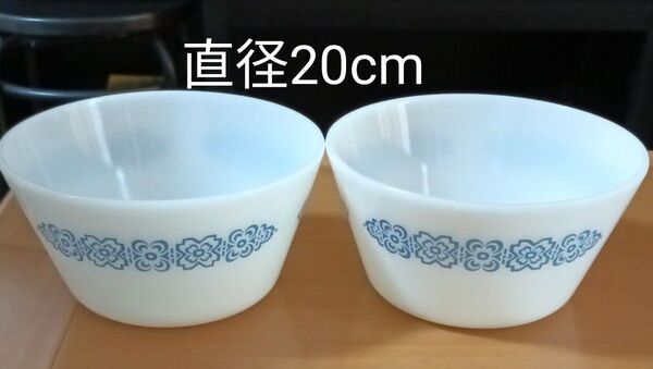 SCHOTT & BEN MAINZ イエナガラス 直径20cmサラダボウル 2個