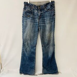 BROWN LABEL ブラウンレーベル ワイドジーンズ 34