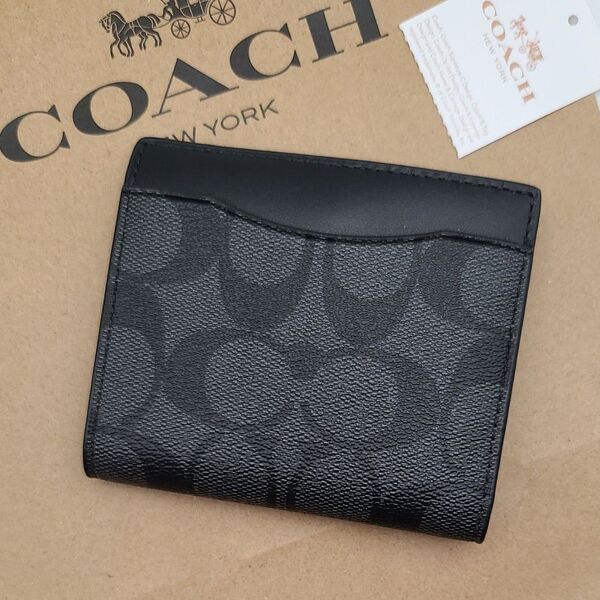新品 COACH カードウォレット 折り財布 二つ折り財布