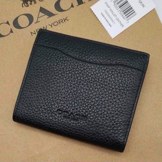 新作 新品 COACH 折り財布 カード入れ メンズ