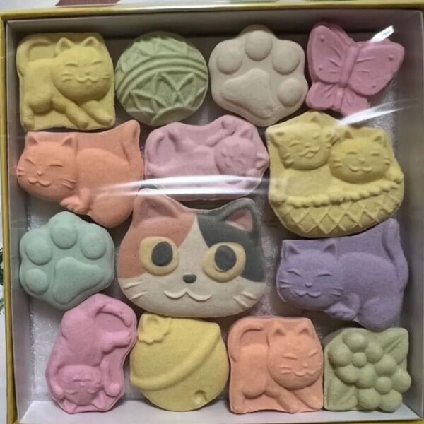 猫 和菓子 ねこづくし 落雁