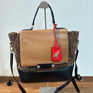 【美品】DIAN von FURST ENBERG 2way ショルダーバッグ
