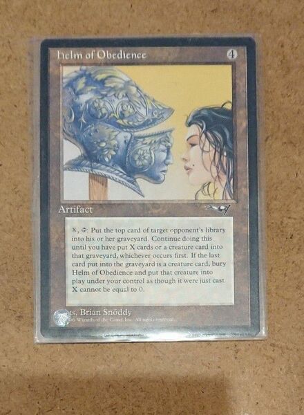 【MTG 】Helm of Obedience * 1