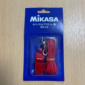 ミカサ (MIKASA) ホイッスルプラエコー笛 (赤) WH-2 おまけ 登山利用 方位磁針リストバンド