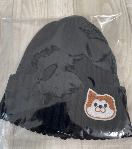渋谷ハチ公 BUS7 ニット帽 黒 新品 未使用
