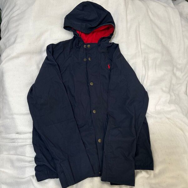 Polo Ralph Lauren ジャケット ウインドブレーカー ネイビー 160cm