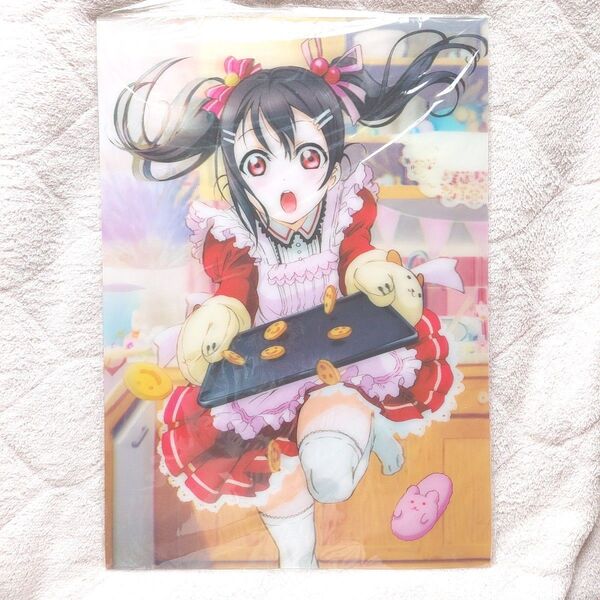 【新品美品】矢澤にこ 3Dハードポスター