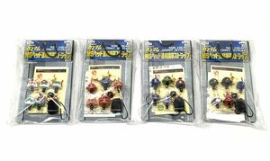 機動戦士ガンダム MSヘッド連結 携帯 ストラップ 希少4種セット 新品未開封品 GUNDAM 連邦軍 ジオン シャア専用