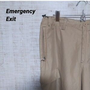 emergency exit カーゴパンツ