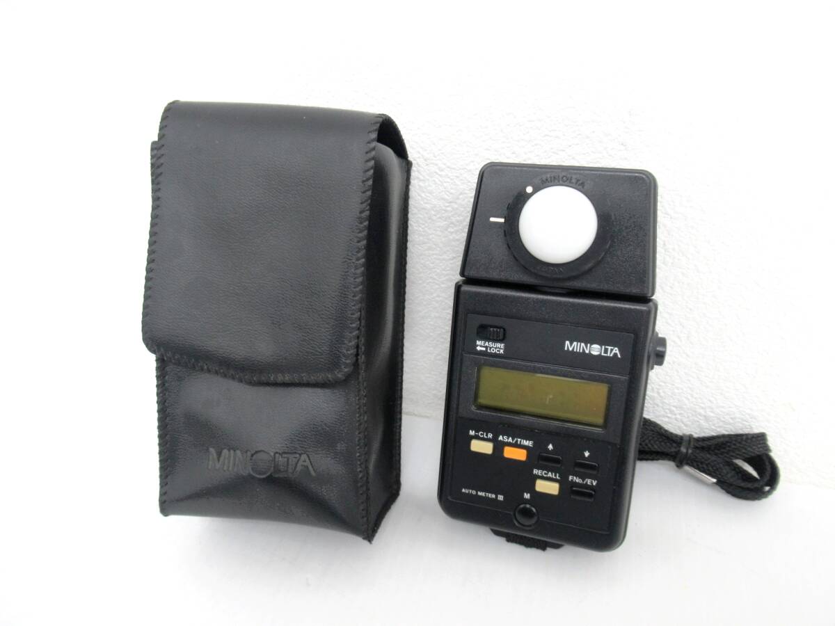 Yahoo!オークション -「minolta auto meter iii」の落札相場 Yahoo!オークション -「minolta auto meter iii」の落札相場