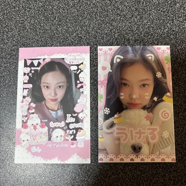BLACKPINK ジェニ マスタニム トレカ2枚