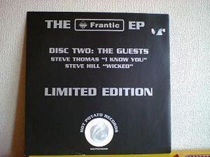 ハードハウス VA / The Frantic EP Disc 2 12インチです。 